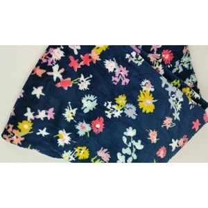 New Vera Bradley Scattered Wildflowers Plush Throw 80" x 50"